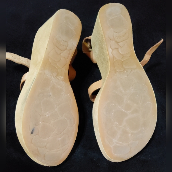 Kork-Ease Women's Tan Ankle Strap Sandals Size 8 - Picture 6 of 11